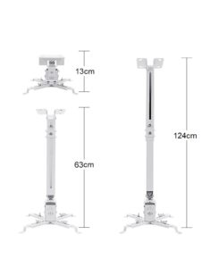 Suporte Universal para Projetor de Teto e Parede - Telas Nardelli