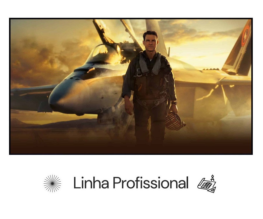 Tela de Projeção Fixa tipo quadro