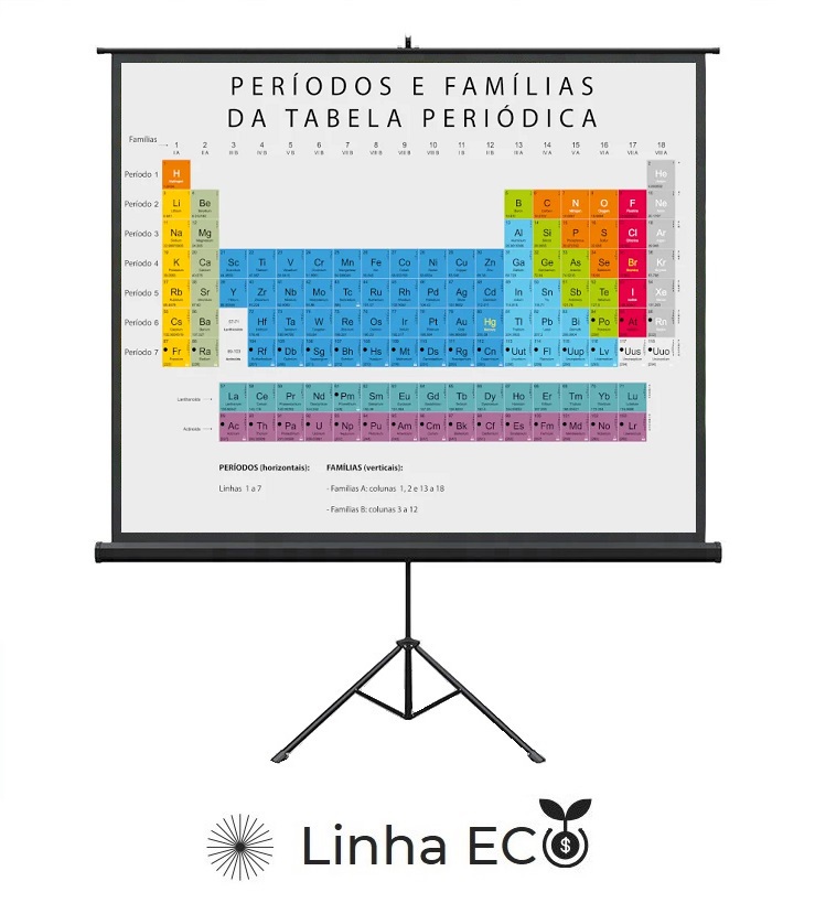 Tela de Projeção Tripé - Linha ECO