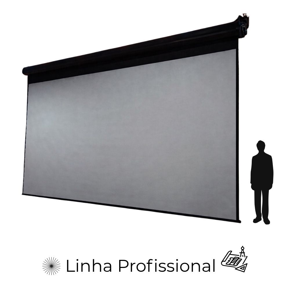 Tela de Projeção Elétrica 300"
